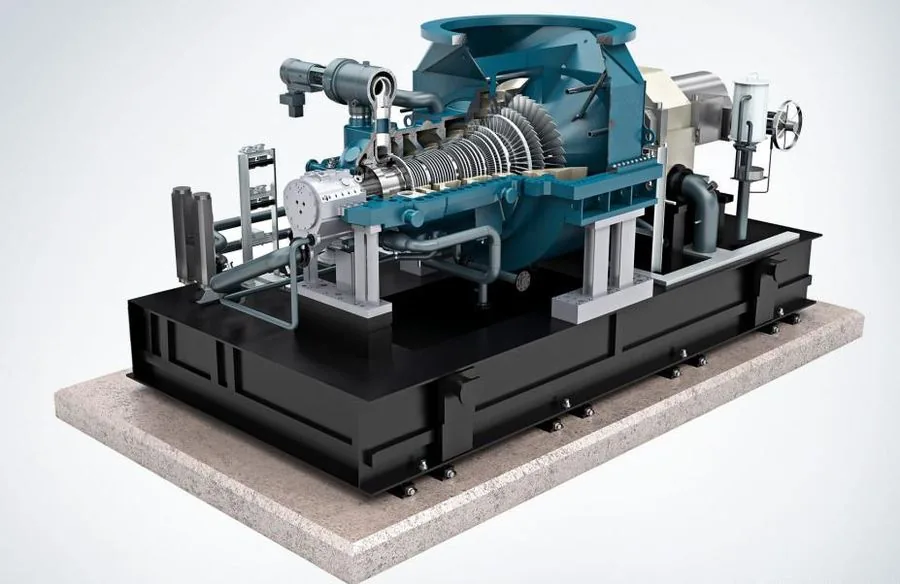 Steam turbine supplied for refinery process plant